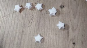 Оригами. Звезда счастья. Звезда из полосы бумаги.