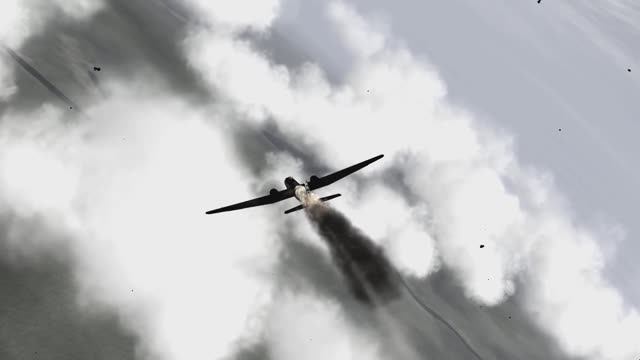 IL-2 Sturmovik Forgotten Battles - Guncam footage 2