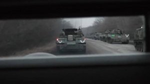 Российские десантники совершили марш в Киевской области. 27.03.2022