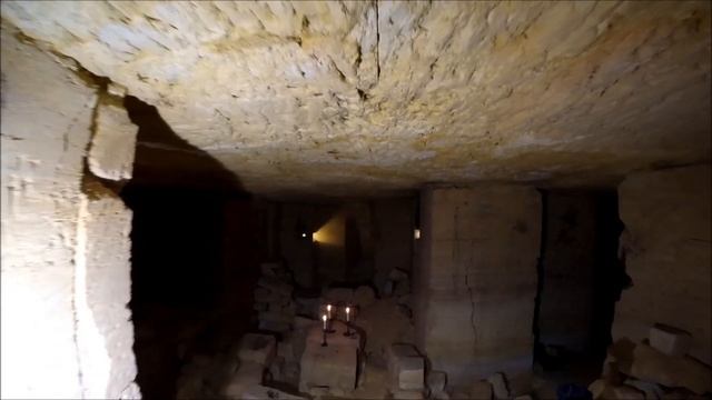 Стоянки дезертиров в катакомбах Фоминой Балки. смотреть онлайн