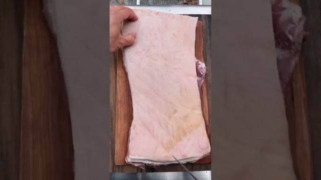 Porchetta... juicy, succulent & delicious pork belly with irresistibly crispy,crackling skin.