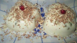 Бланманже творожное с черносливом