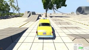 Volga M21 vs Tree  Crashtest  BeamNG.drive + Downloadlink