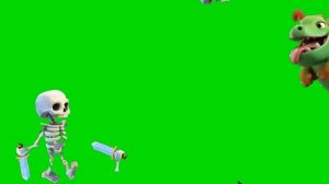 мультик про clash roil скелетики