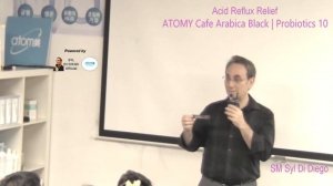 ATOMY Testimony - Acid Reflux Relief From Cafe Arabica BLACK - Probiotics 10 | SM Syl Di Diego