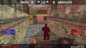 Absolute -vs- KKSQ // Четвертьфинал SKILL APP CUP @kn1feTV