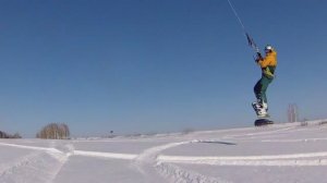 Отличный сноукайт день!  2 марта 2020