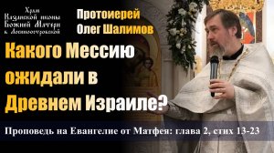 Какого Мессию ожидали в Древнем Израиле? / Протоиерей Олег Шалимов / 12.01.25