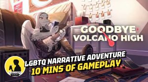 GOODBYE VOLCANO HIGH, 10 MINS OF GAMEPLAY #goodbyevolcanohigh #gameplay #narrativeadventure