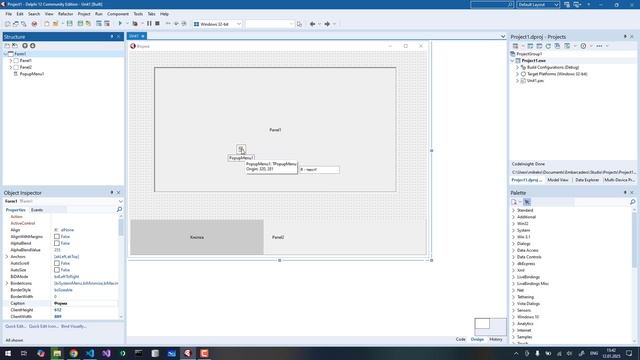 (02). Основные свойства визуальных контролов. смотреть онлайн
