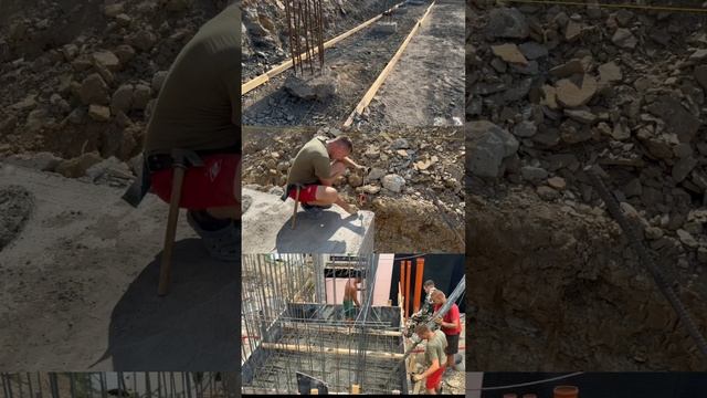 Принимаем бетон на ростверк подпорной стены