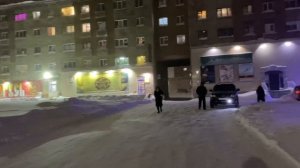 Норильск/Опять штормовое/Можно незаметно отморозит лицо.