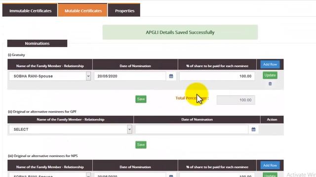 e SR Latest Updates FOR AP STATE GOVT EMPLOYEES HOW TO ENTER PART2 DATA IN E SERVICE REGISTER ONLIN