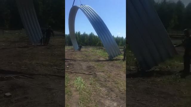Строительствобыстровозводимыхзданий СтройВсёПодряд. Ангары, коровники, птичники #b2b #стройвсеподряд