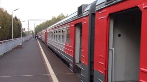ЭД4М-0230 и ЭД4М-0247, платформа Зеленоградская