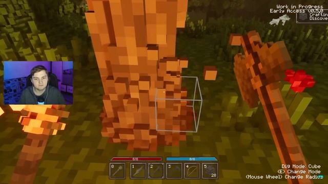 Lay of the Land - Уникальный клон Майнкрафта? - Реакция смотреть онлайн