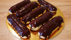 Эклеры: Идеальные Заварные Пирожные с Шоколадно-Масляным Кремом (Рецепт)