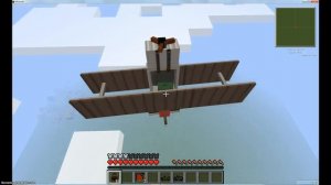 Прыжок с парашютом в Minecraft 1.5.2