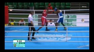 BOXE: TSHAMA MWENEKABE DAVID (RDC) CONTRE DIABY MOHAMED (MALI)