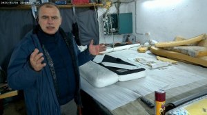 Вертикальный диван для рыболовного катера и не только