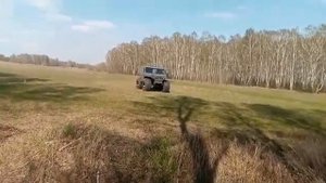 Испытания вездехода Тайпан.