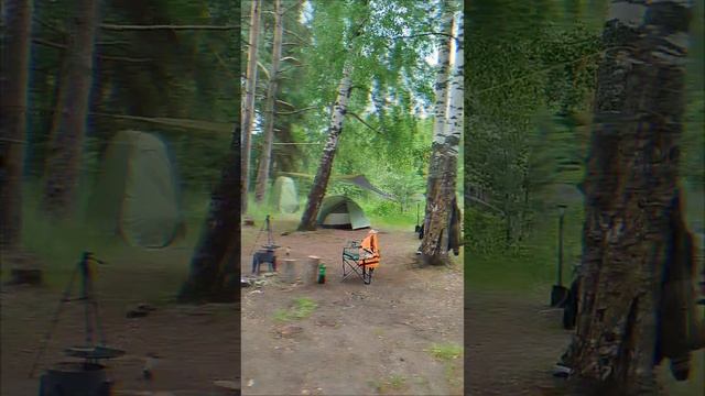 Очередные выходные на берегу озера. Баня, рыбалка и все самое хорошее. #беларусь #kemping смотреть онлайн