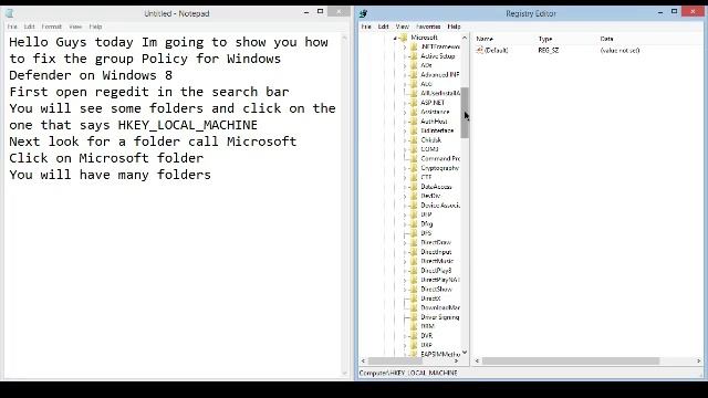 How to fix Windows Defender turned off by group Policy смотреть онлайн
