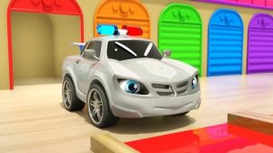 Изучаем цвета вместе с детками Машинки, Грузовики и специальная техника! песенки для детей