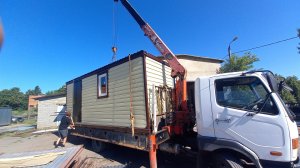 Бытовка дачная вагончик металлический блок контейнер 2.40х6х2.40м с утеплением хоз блок