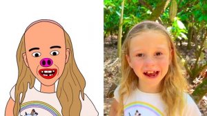 Nastya and dad want on a cocoa tour Drawing Meme | Like Nastya