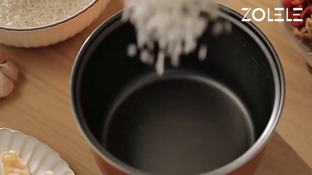 ZOLELE 2.5L Smart Rice Cooker 24 Hours Reservation Multi-Function Rice Cooker