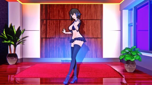 【snowbreak MMD / 4k 60p】 Katya SHAKE IT Fixed cam