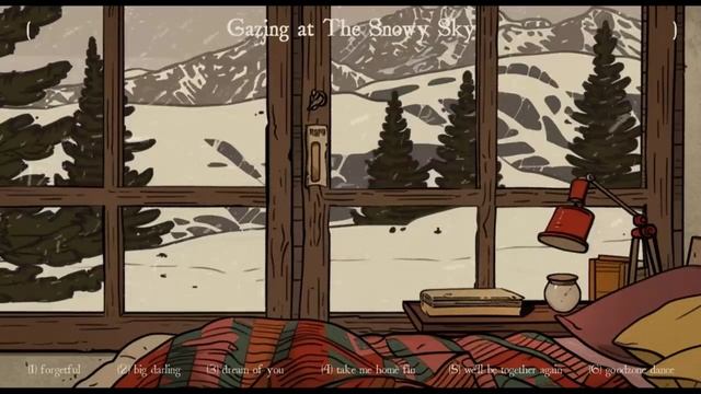 Плейлист:лежу, завернувшись в теплое одеяло, и смотрю в заснеженное небо. смотреть онлайн