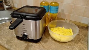 Фритюрница First FA-5058-1 - классная штука к новогоднему столу :) Обзор и первые впечатления.