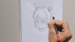 How to Draw Hajime Kashimo - Jujutsu kaisen step by step Pencil sketch