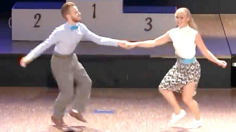 BOOGIE WOOGIE COMPETITION DANCE - Sondre & Tanya. Танцы