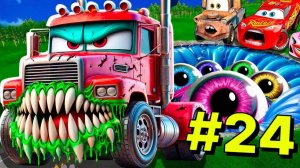 Мультики про машинки - Большие машины - Тяжелые грузовики - Сборник - Мультики для детей