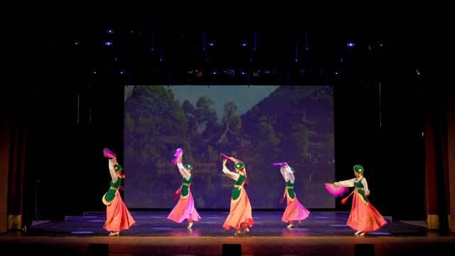 Корейский танец "Санчонга" смотреть онлайн