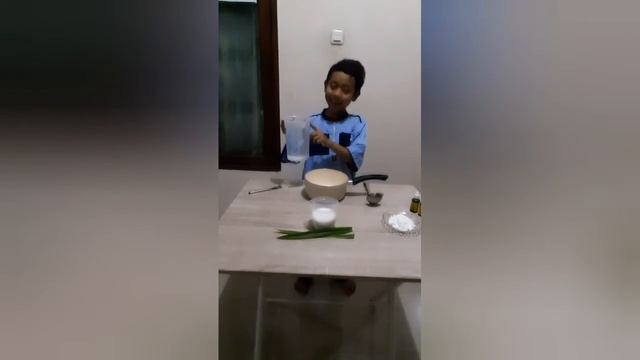 SDIT Al Ibrah Kelas 5 Proyek Tema 3 Tutorial Pembuatan Makanan Halal Puding Ubi Ceria