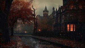 Музыка для чтения и релакса Таинственные улицы осенний Англии