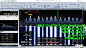 11.01.2025 15:25UTC, [Es, oos], RTV-Radio Novi Sad 2 Újvidéki Rádió, Сербия, 90.5МГц, 1730км