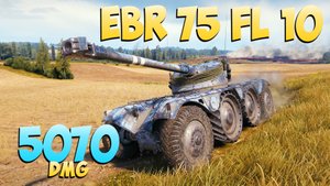EBR 75 FL 10 - 4 Фрагов 5K Урона - Хороший опыт! - Мир Танков