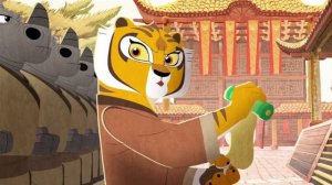Кунг-фу панда: Тигрица и По РЕШАЮТ ЗАДАЧУ