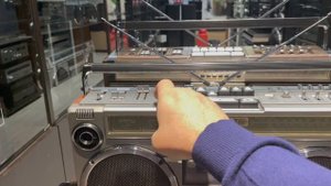 vintagemoscow.  магнитола sharp gf 303 serie bronze