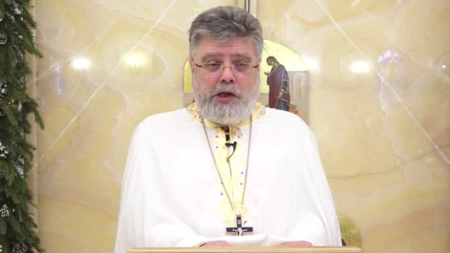 Слово перед причастием протоиерея Григория Григорьева 12 января 2025г. смотреть онлайн