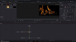 Обтравочная маска во вкладке Fusion DaVinci Resolve