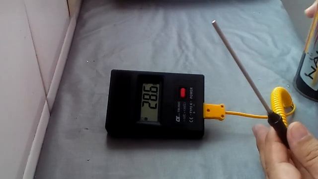 Digital Lcd Termômetro Sonda Detector Sensor Tm 902c смотреть онлайн