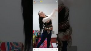 Венера биші қыз 2020.03.07 КХР Алтай аймағы Жеменей ауданы, Kazakh dancer Venera(5)