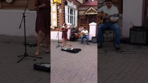 Живой концерт на арбате в Улан-Удэ 2