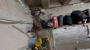 Автономная печь в городе гараж